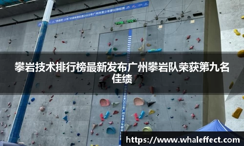 攀岩技术排行榜最新发布广州攀岩队荣获第九名佳绩